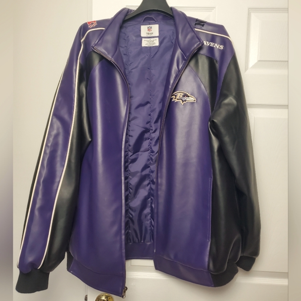 Baltimore Ravens NFL faux leather jacket